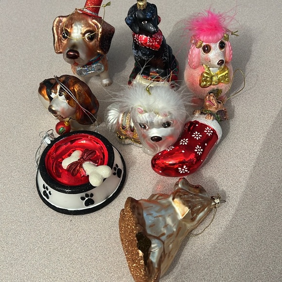 Dog Christmas ornaments - Picture 8 of 10